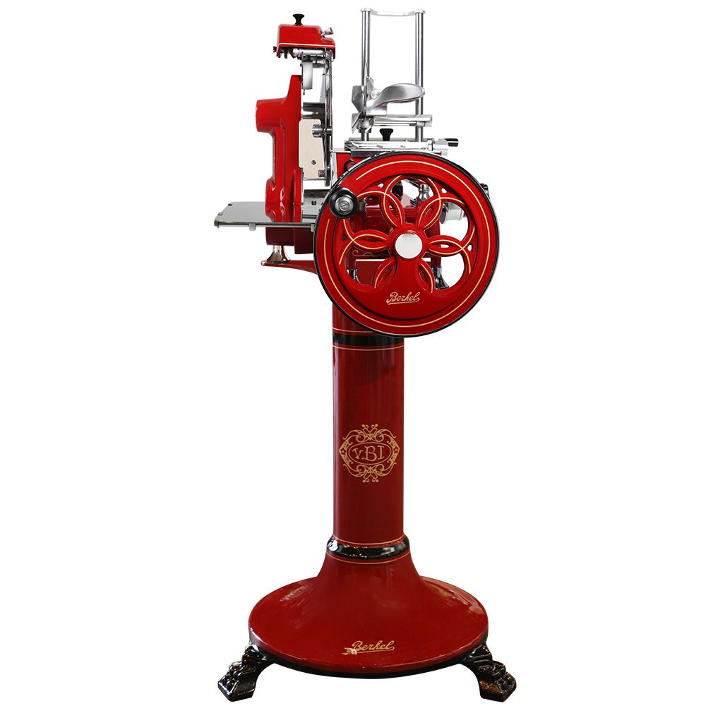 Слайсер Berkel Flywheel (Volano) B2 красный на подставке