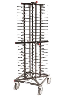 Тележка сервировочная для тарелок 60x60см h179см, 44830-99