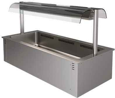 Мармит встраиваемый Apach Chef Line LDWSIV14S
