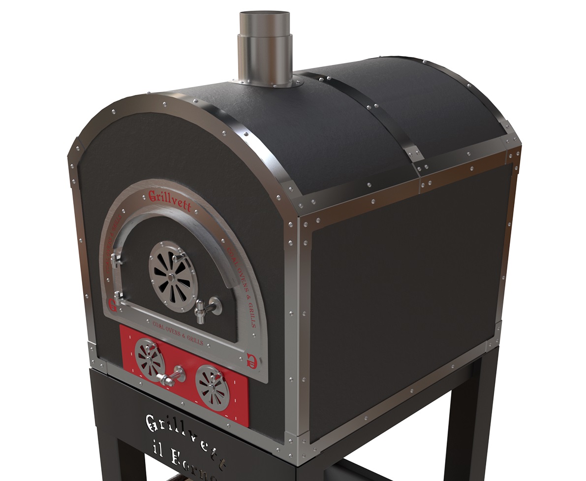 ПЕЧЬ ДРОВЯНАЯ GRILLVETT G-BOX (ЧЕРНАЯ СТАЛЬ)