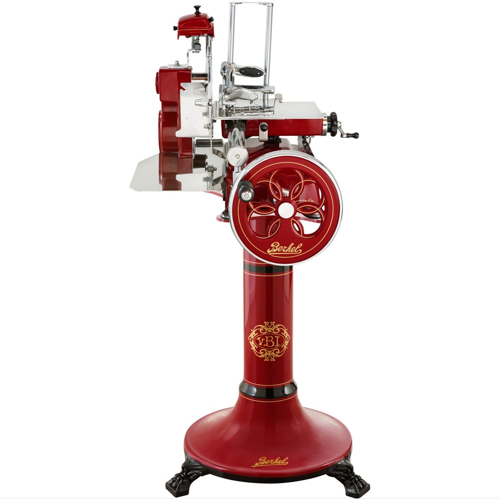 Слайсер Berkel Flywheel (Volano) Tribute красный на подставке