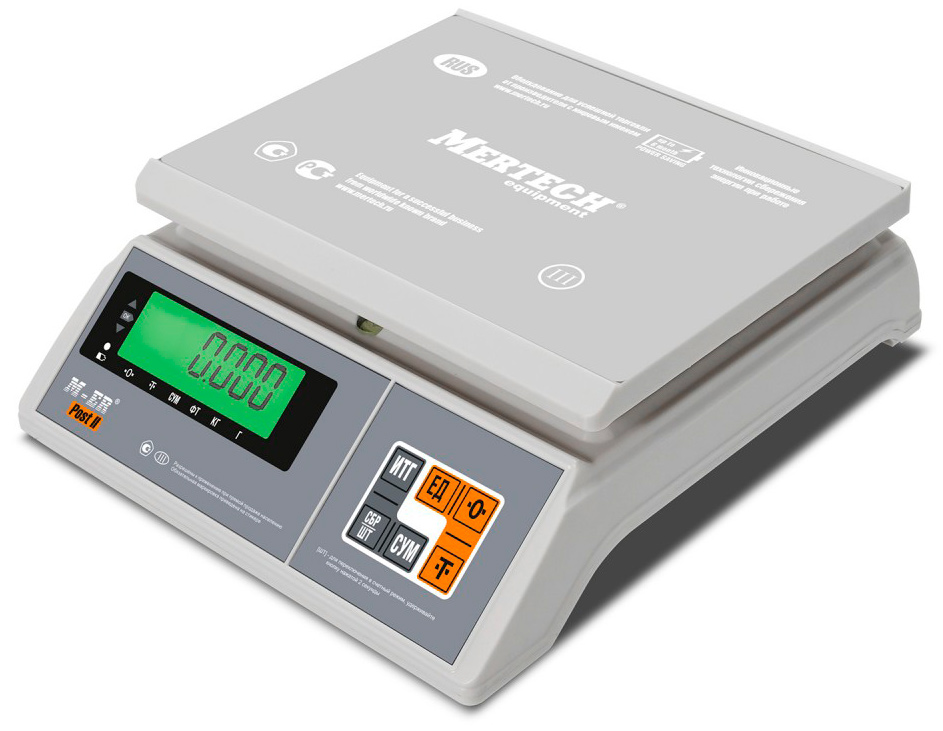 Весы порционные Mertech 326 FU-3.01 LCD без АКБ