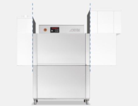 МАШИНА ПОСУДОМОЕЧНАЯ DIHR RX 101 E SX+DDE+DR24+LC73
