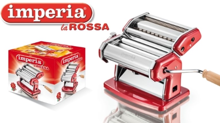 АППАРАТ Д/МАКАРОН IMPERIA iPASTA LA ROSSA РУЧНОЙ 120