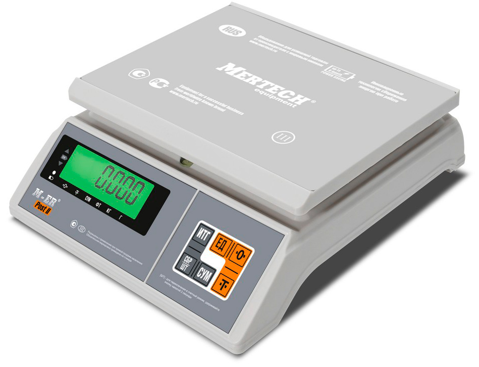Весы порционные Mertech 326 FU-6.01 LCD без АКБ