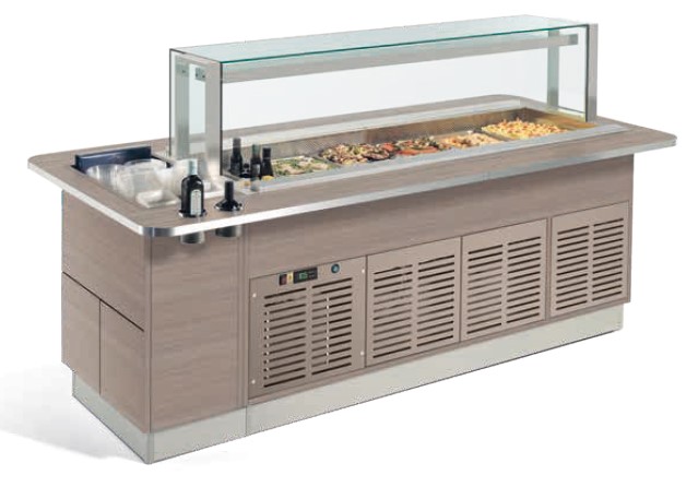 СТОЛ ШВЕД.ПОДОГР.ПАР. ENOFRIGO FAST GOURMET SERVITO 1000 BM ЦВЕТ 608