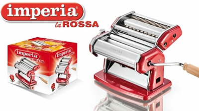 АППАРАТ Д/МАКАРОН IMPERIA iPASTA LA ROSSA РУЧНОЙ 120