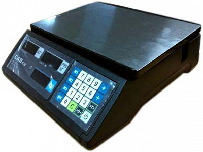 Весы торговые Cas ER JR-6CBU Black Body