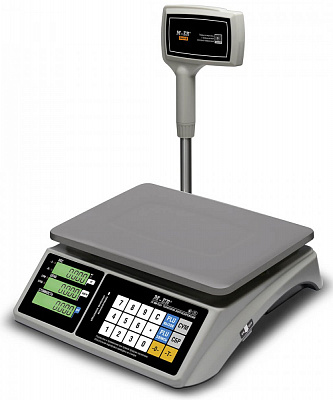 Весы торговые Mertech 328 ACPX-32.5 TOUCH-M LCD RS232 и USB