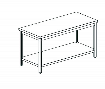 СТОЛ ПРОИЗВОДСТВЕННЫЙ APACH CHEF LINE LWT624SH