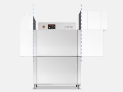 МАШИНА ПОСУДОМОЕЧНАЯ DIHR RX 101 E DX+DR24+XP